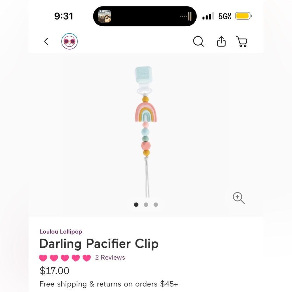 Pacifier Clips - Picture 2 of 3